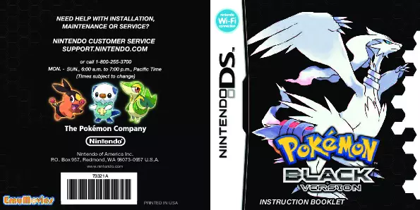 Pokemon - Black Version ROM - NDS Download - Emulator Games